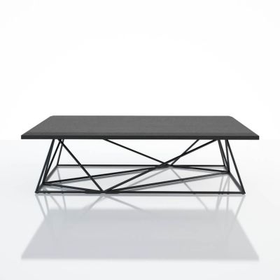 Журнальный стол Quarz 120x60 Черный, Черный ясень (51446402) недорого