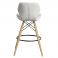 Барний стілець Astra Eco Wood Білий (44373469) цена