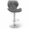 Барный стул Astra new Chrome Eco Темно-серый (44492323) с доставкой