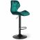 Барний стілець Astra new Black Velvet Темно-зелений (44515294) цена