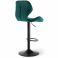 Барний стілець Astra new Black Velvet Темно-зелений (44515294) дешево