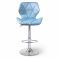Барний стілець Astra new Chrome Velvet Блакитний (44513024) hatta