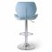 Барний стілець Astra new Chrome Velvet Блакитний (44513024) купить