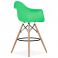 Барний стілець Bryan Wood Arm Зелений (44189346) цена