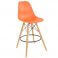 Барный стул Bryan Wood Оранжевый (44046156) с доставкой