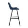 Барный стул Dreamer Велюр Синий (84476910) в интернет-магазине