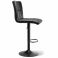 Барний стілець Dublin Black Eco Чорний (44550151) дешево