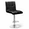Барний стілець Dublin Chrome Eco Чорний (44337133) дешево