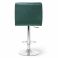 Барный стул Dublin Chrome Velvet Темно-зеленый (44527696) в интернет-магазине