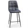Барный стул Indigo Velvet Темно-серый (44515249) цена