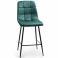 Барний стілець Indigo Velvet Темно-зелений (44515247) цена