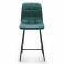 Барний стілець Indigo Velvet Темно-зелений (44515247) hatta