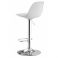 Барный стул Milan Eco Chrome Белый (44303808) фото