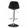 Барный стул Milan Eco Chrome Черный (44303809) цена