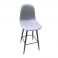 Барный стул Nostra Н Светло-серый (10406315) с доставкой