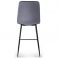 Барный стул Petty Velvet Серый (44515256) недорого