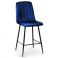Барний стілець Petty Velvet Темно-синій (44515257) hatta
