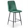 Барний стілець Petty Velvet Темно-зелений (44515252) цена