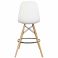 Барний стілець Praga Eco Wood Білий (44460299) цена