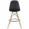 Барний стілець Praga Eco Wood Чорний (44460301) цена