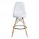 Барний стілець Rhomb Eco Wood Білий (44373458) в интернет-магазине