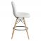 Барний стілець Rhomb Eco Wood Білий (44373458) фото