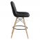 Барний стілець Rhomb Eco Wood Чорний (44373459) фото