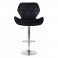 Барный стул Astra new Velvet Chrome Черный (44479155) в интернет-магазине