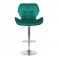 Барный стул Astra new Chrome Velvet Темно-зеленый (44479156) в интернет-магазине
