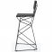 Барный стул Supportstool Черный, Черный ясень (51382189) фото