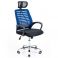 Кресло Бласт Хром Синий (48460534) в интернет-магазине