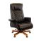 Кресло Франсуа EX TILT Кожа Черный (47403527) с доставкой