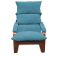 Кресло Fresho Blue, Орех (88487777) фото