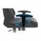 Кресло геймерское Baron Черный, Steel Blue (77450510) фото