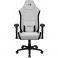 Кресло геймерское Crown Leather Черный, Moonstone White (77518270) дешево