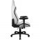 Кресло геймерское Crown Leather Черный, Moonstone White (77518270) фото