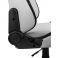Крісло геймерське Crown Leather Чорний, Moonstone White (77518270) цена