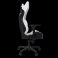 Кресло геймерское Arc Черный, Белый (78447047) hatta
