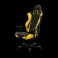 Кресло геймерское RACING OH/RЕ0 Черный, Желтый (38447054) дешево