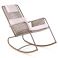 Кресло качалка Купер с подушкой Тентовая ткань 301, Коричневый меланж (41523190) фото