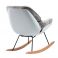 Крісло гойдалка Serenity Світло-сірий (31336666) в интернет-магазине