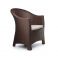 Кресло Комфорт с подушкой Жаккард 01, Коричневый (41358462) цена