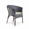 Крісло Неаполь з подушкою Жаккард 02, Світлий графіт (41359601) дешево