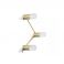 Настенный светильник BADRA Золотой (90733787) в интернет-магазине