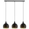 Подвесной светильник ROCCAFORTE 3 Черный (110734303) дешево