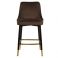Полубарный стул B-128 Мокко-вельвет (23463149) в интернет-магазине