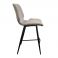 Полубарный стул Diamond Velour Теплый серый (31473754) в интернет-магазине