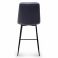 Полубарный стул Indigo Velvet Темно-серый (44479173) купить
