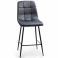 Напівбарний стілець Indigo Velvet Темно-сірий (44479173) цена