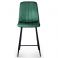 Напівбарний стілець Petty Velvet Темно-зелений (44479167) купить